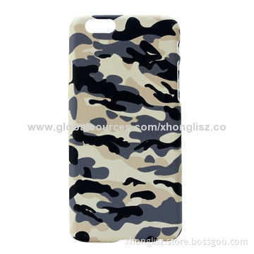 Camo water printing PC case, models for iPphone 6/6 plus available, OEM & ODM are availableNew